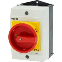 Eaton T0-2-8900/I1/SVB, Vippekontakt, 3P, Rød, Hvid, Gul, IP65, 80 mm, 110 mm