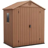 Keter TOOL HOUSE/GARDEN DARWIN 6x4 BRONZE 190 x 121 x 221cm