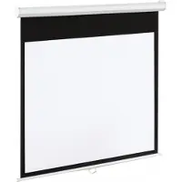 Art EM-150 - Projektionsskærm - loftsmonterbar, vægmonterbar - motoriseret - 150 (381 cm) - 4:3 - Matte White