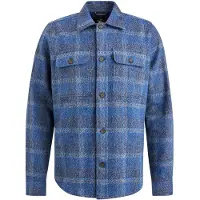 Vanguard Overshirt Børstet Ternet Blå måle