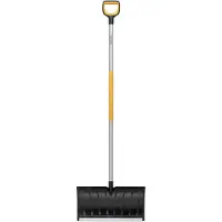 Fiskars 1057179, Sneskovl, Metal, Sort, Orange, Ergonomisk, 53 cm, 1,52 kg