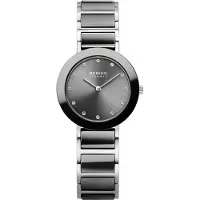 Bering Dameur 11429-783 Ceramic Grå/Stål Ø29 mm