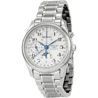 Longines Herreur L2.673.4.78.6 Master Sølvfarvet/Stål Ø40 mm