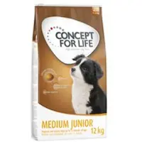 Concept for Life Økonomipakke - Flere store poser - Medium Junior (2 x 12 kg)