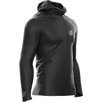 Compressport - Trail running tøj - Hurricane Waterproof 10/10 Jacket M Black til UnisexUld - Størrelse L - Sort