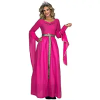 MOM Middelalderlig Prinsesse Kvinde Kostume