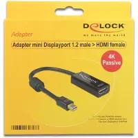 DeLOCK 62613 Mini Displayport Til Hdmi-adapter