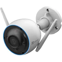 Ezviz H3 3K, IP-sikkerhedskamera, Udendørs, Kabel & trådløs, CE / FCC / UKCA / UL / WEEE / RoHS / REACH, Loft/væg, Hvid