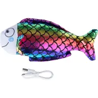 TIAKI Elektronisk kattelegetøj med dansende fisk - 1 stk.