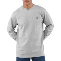 Carhartt K126 Pocket Loose Fit T-shirt Med Lange ærmer