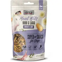 Mac'S MAC´s Dog Meat Bits - Okse & Blåbær (6 x 90 g)