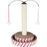 TIAKI 4-i-1 multitoy kradsetræ til katte - L 40 x B 40 x H 62 cm