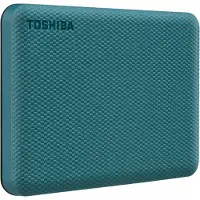 Toshiba Canvio Advance 1TB 2,5" ekstern harddisk USB 3.2 Gen 1 Grøn