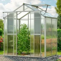 GFP 179 x 133 cm Drivhus, 8 mm polycarbonat-pladerne