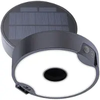 EDM Væglampe - Solcelle-pæl 4w 500 Lumens