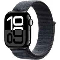 Apple Watch Series 10 GPS 42mm - Jet Black Aluminium Case with Ink Sport Loop
