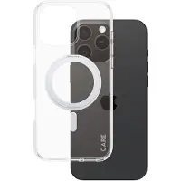 PanzerGlass Case Feature Silver Kickstand & MagSafe iPhone 16 Pro Max