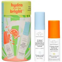 Drunk Elephant Beruset elefant Hydra and the Bright - inkluderer C -Firma Fresh Day Serum (0,3 fl oz) & B -Hydra Intensive Hydration Serum (0,27 fl oz) - fri fo