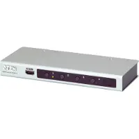 Aten VS481B - Video-/audioswitch - 4 x HDMI - desktop