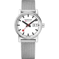 Mondaine Dameur MSE.30210.SM Hvid/Stål Ø30 mm