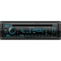 Kenwood Electronics KDC-BT960DAB, Sort, 1 DIN, 200 W, 4.0 kanaler, 50 W, CD, CD-R, CD-RW