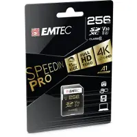 Emtec Sd 256gb Uhs-i U3 V30 Speedin Pro Hukommelseskort