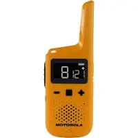 Motorola Talkabout T72 - Transportabel - tovejs radio - PMR - 16 kanaler - gul (pakke med 2)