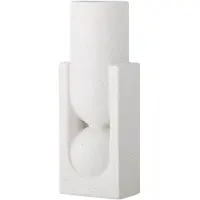 Bloomingville Salome Vase, Hvid, Stentøj