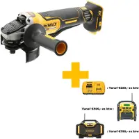 DeWalt vinkelsliber 115 mm 18V DCG413N