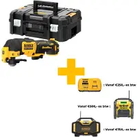 DeWalt DCS353NT-XJ, Skære, Børstefri, Sort, Gul, Batteri, 12 W, 840 g - SOLO
