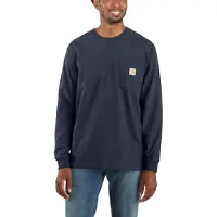 Carhartt K126 Pocket Loose Fit T-shirt Med Lange ærmer