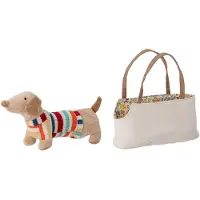 Bloomingville MINI Hilena Bamse, Multifarvet, Polyester