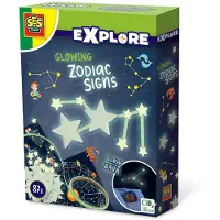 SES Creative - Stjernetegn - Selvlysende - - OneSize - Dekoration