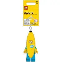 LEGO Nøglering m. Lommelygte - Banana Guy - - OneSize - Lommelygter