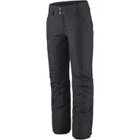 Patagonia - Skibukser dame - W's Insulated Powder Town Pants Black til Unisex - Størrelse L - Sort