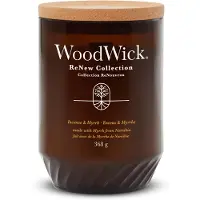 Woodwick Yankee Candle WW ReNew Large Candle - Røgelse & Myrra
