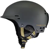 K2 - Skihjelme herre - Thrive Dark Grey til UnisexUld - Størrelse 51-55 cm - Grå
