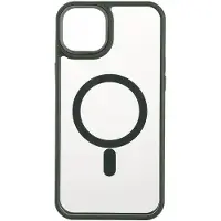 Onsala Collection Mobilcover Bumper MagSeries grøn/klar – iPhone 15 Plus