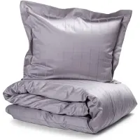 Kosta Linnewäfveri Bäddset King Size Liverpool Satin, Grå