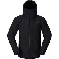 Norrøna - Skijakker - Lofoten Gore-Tex Insulated Jacket M Caviar Black til UnisexUld - Størrelse L - Sort