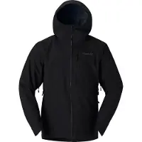 Norrøna - Skijakker - Lofoten Gore-Tex Jacket M Caviar Black til UnisexUld - Størrelse S - Sort