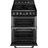 Smeg Victoria Tr62ibl2 60cm Naturgaskomfur Med 2 Ovne 4 Blus