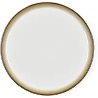 Bitz Middagstallerken 27 cm, grå/creme,