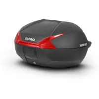 Shad Topcase SH47 Carbonlook Cover CARBONLOOK COVER SORT