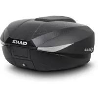 Shad SH58X topboks i carbon til motorcykel (justerbar kapacitet 46-58 liter)