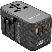 Verbatim Uta-06 Gan Iii Universal Usb-c Og Usb-c-vægoplader