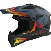 LS2 Mx708 Fast Ii Wash Offroadhjelm