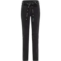 Riding Culture High Waist Dame Model 2023 Motorcykeljeans Sort W28/L32
