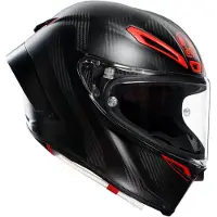 AGV Pista GP RR 2.6 Intrepido Mat/Karbon/Sort/Rød M