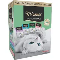 Miamor Ragout Royale Mix-pakke - Økonomipakke: 48 x 100 g Sovs (4 varianter)